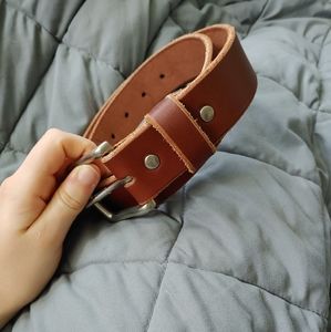 Horween leather belt size 30"